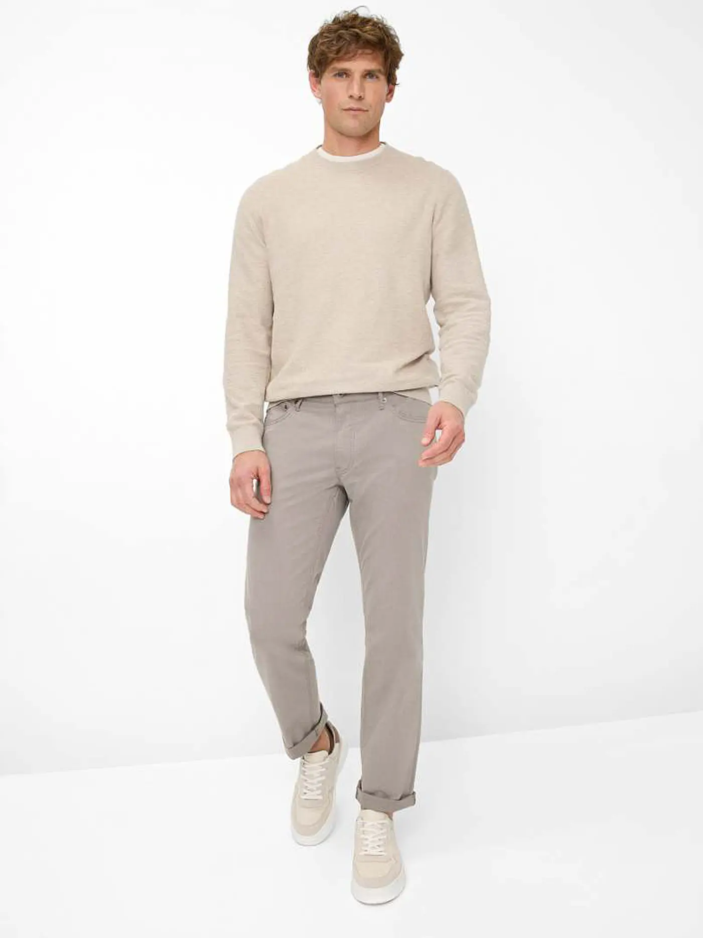 BRAX | Hose Modern Fit CHUCK | hellbraun